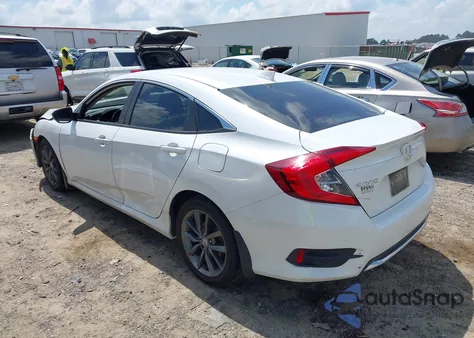 2019 Honda Civic Ex из США, поврежденный, VIN JHMFC1F3XKX007295